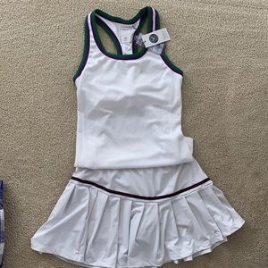 Bjorn Bork Tennis outfit.